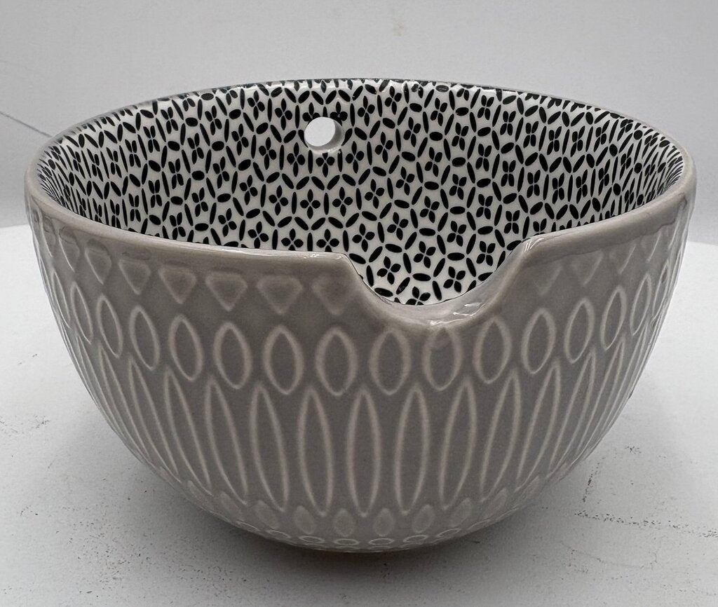 Signature Housewares Inc. Green Patterned Noodle Bowl 24oz.