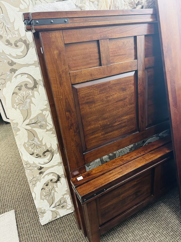 Wooden Bed (headboard+ footboard + sidings) pls measure