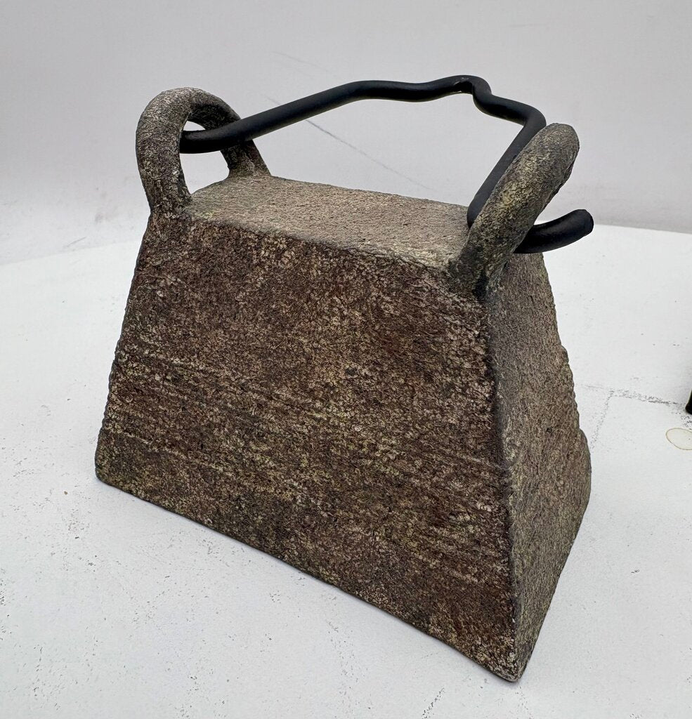 Cast Bronze Replica Antique Cattle Bell on Hanging Stand (3Pcs)