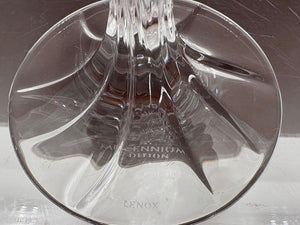 Lenox Millennium Gold Trim Crystal Champagne Flutes 9.1" (PAIR)