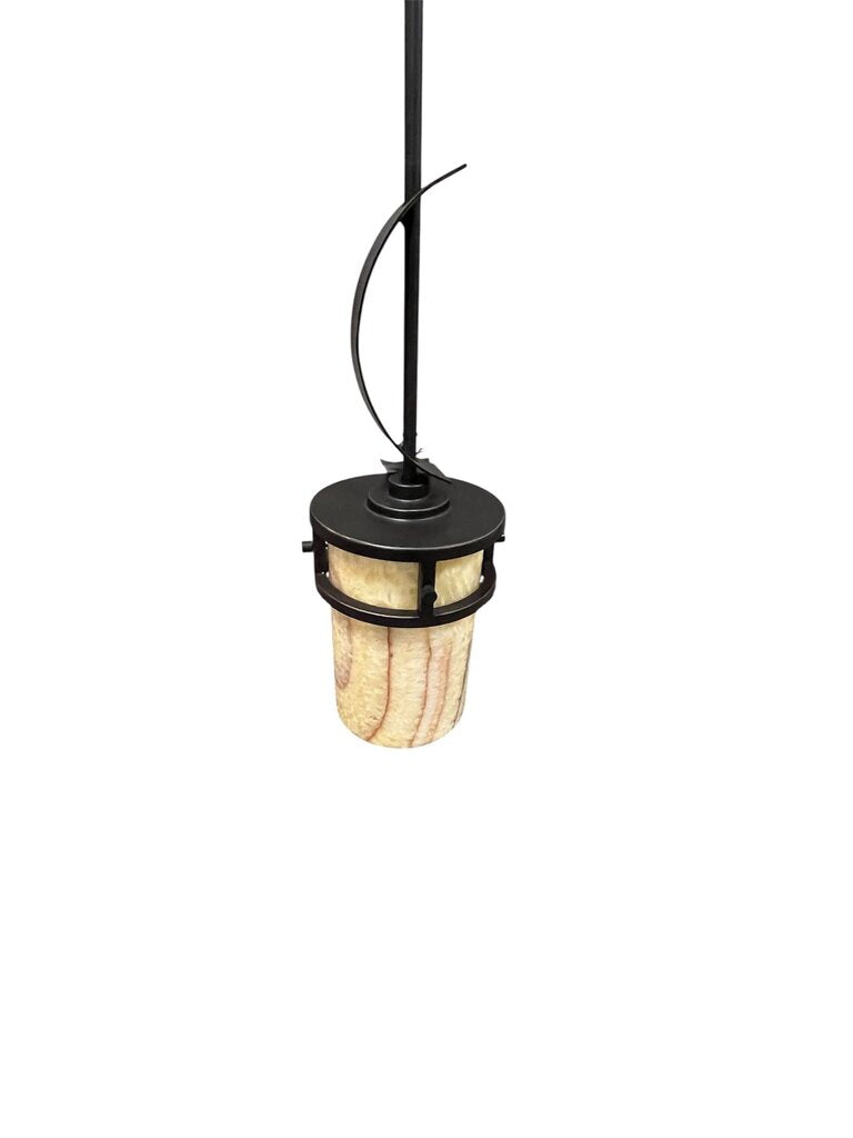 Quoizel Naturals Onyx Pendants Pair NEW