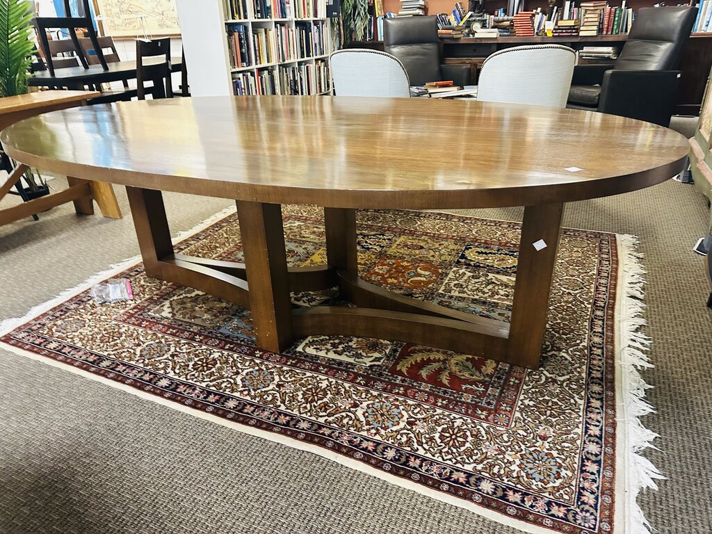 Oval Dining Table 54x96x30 by Miss Daisy's Consignment & Auction House
