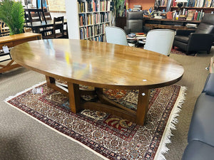 Oval Dining Table 54x96x30
