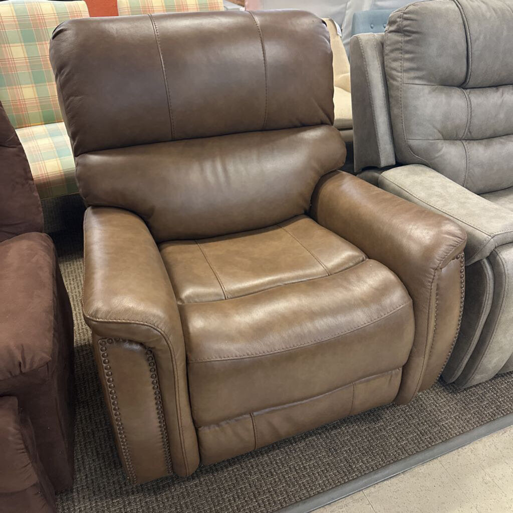 Barca Leather Power Rocker Recliner Lounger