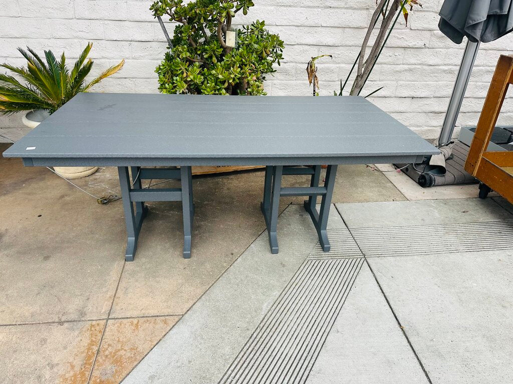 Farmhouse Trestle Dining Table 37x29x72