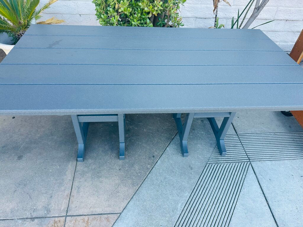 Farmhouse Trestle Dining Table 37x29x72