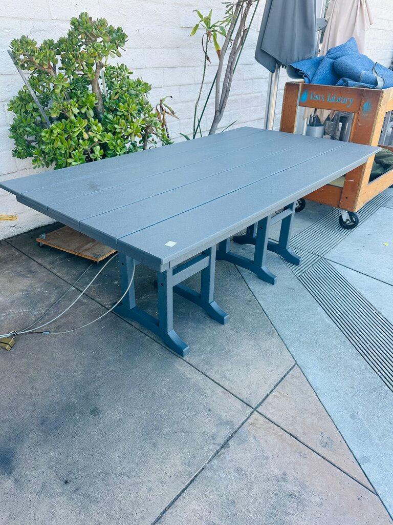 Farmhouse Trestle Dining Table 37x29x72