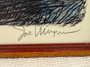 Joseph Anthony Mugnaini "Madona & Child" Signed Colored Litho w/ Cert.
