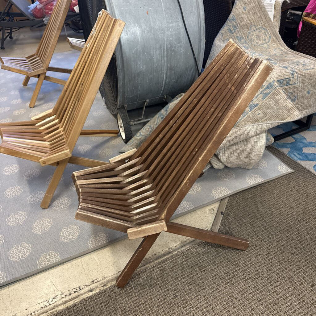 Melino Wooden Folding Chair