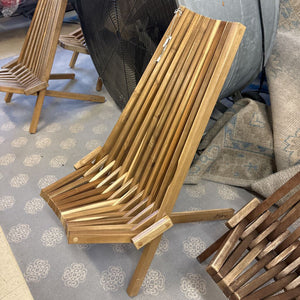 Melino Wooden Folding Chair