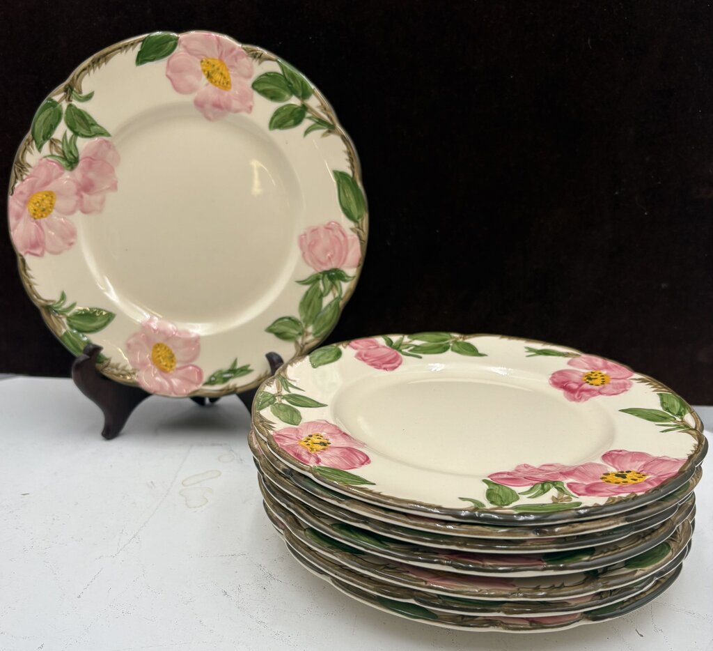 Vintage Franciscan Desert Rose USA Ca. Salad/Dessert Plate 8"