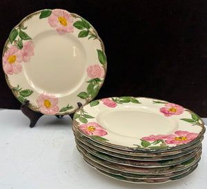 Vintage Franciscan Desert Rose USA Ca. Salad/Dessert Plate 8"