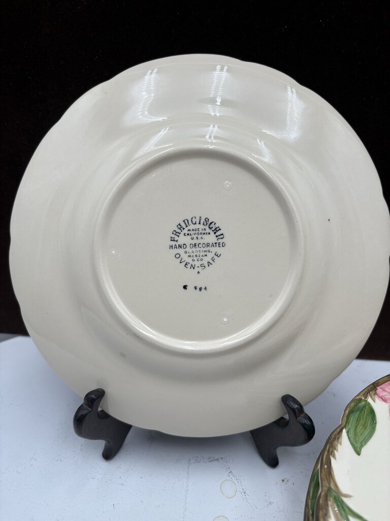 Vintage Franciscan Desert Rose USA Ca. Salad/Dessert Plate 8"