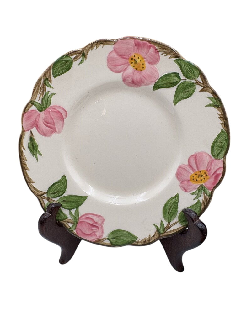 Vintage Franciscan Desert Rose USA Ca. B&B Plate 6.3" by Miss Daisy's Consignment & Auction House