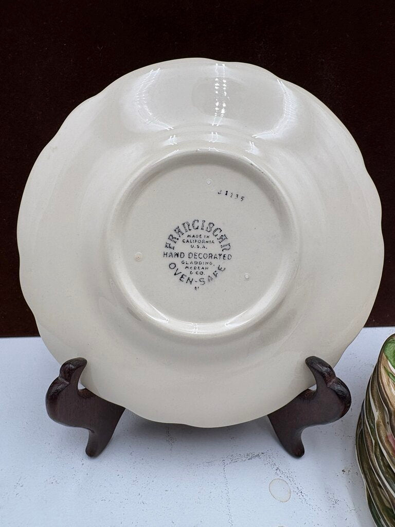 Vintage Franciscan Desert Rose USA Ca. B&B Plate 6.3"
