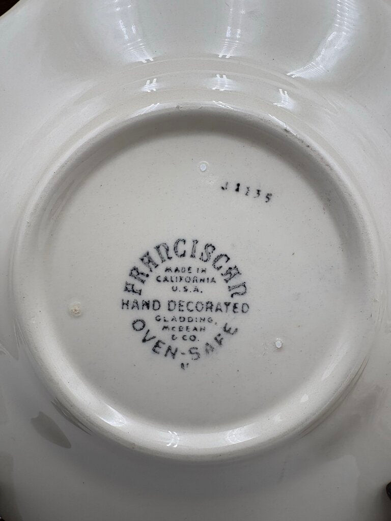 Vintage Franciscan Desert Rose USA Ca. B&B Plate 6.3"