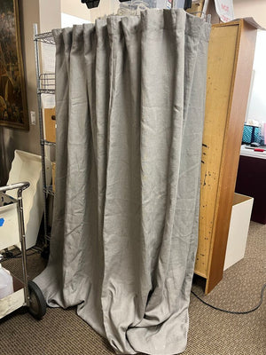 Restoration Hardware Belgian Textured Linen Drapery 87x99