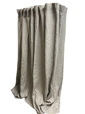 Restoration Hardware Belgian Textured Linen Drapery 87x99 by Miss Daisy's Consignment & Auction House