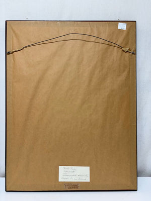 Pablo Roig "Acrobate au Cirque Plate" #VII Signed Original Colored Litho.