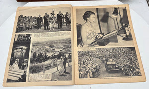 The Daily Telegraph Royal Tour Picture Supplement 1950's Periodical in Plastic Sleeve