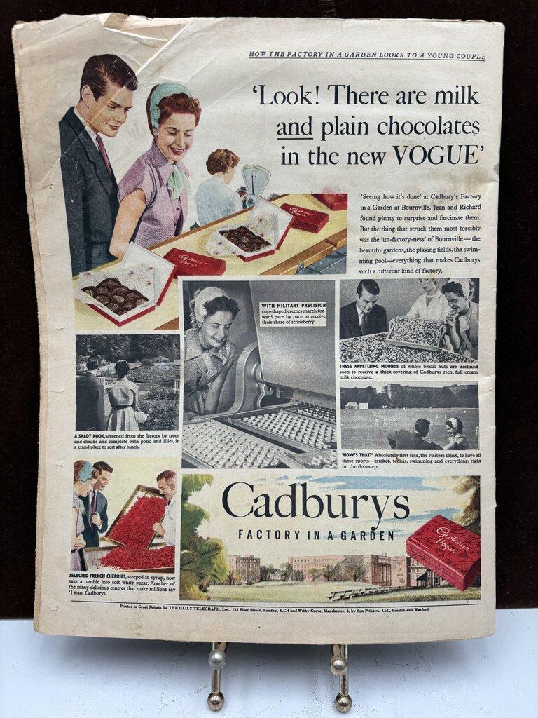 The Daily Telegraph Royal Tour Picture Supplement 1950's Periodical in Plastic Sleeve