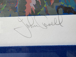 John Powell "Interior with Chair" #63/295 LTD Series Signed Serigraph