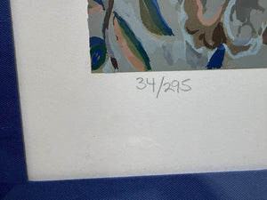 John Powell "Studio Floral" #34/295 LTD Series Signed Serigraph