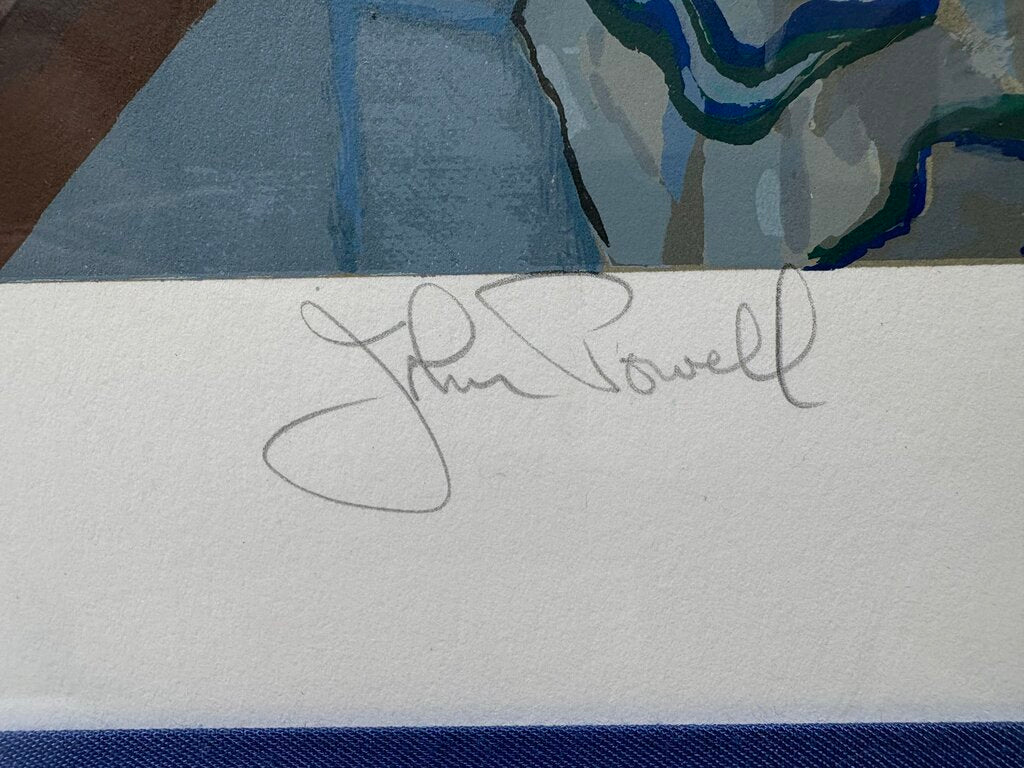 John Powell "Studio Floral" #34/295 LTD Series Signed Serigraph