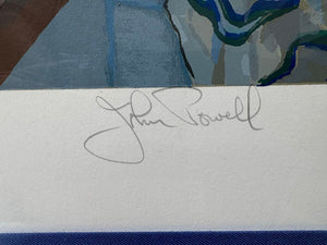 John Powell "Studio Floral" #34/295 LTD Series Signed Serigraph