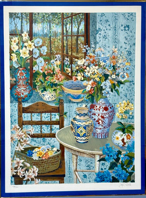 John Powell "Country House" #218/300 LTD Series Signed Serigraph