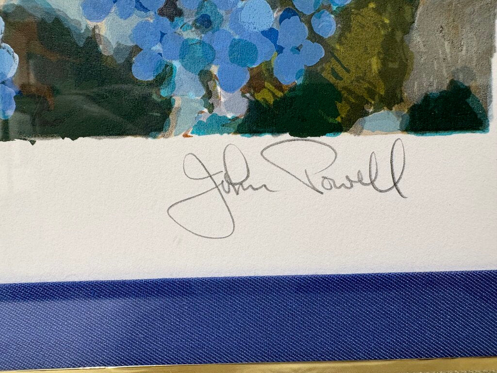 John Powell "Country House" #218/300 LTD Series Signed Serigraph