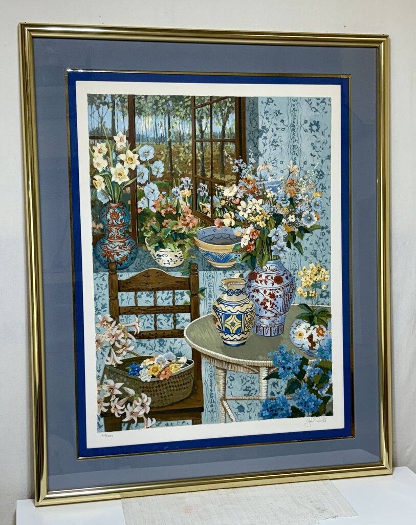 John Powell "Country House" #218/300 LTD Series Signed Serigraph