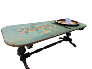Warner Brothers William Ellis 19th Century Roulette Wheel Table