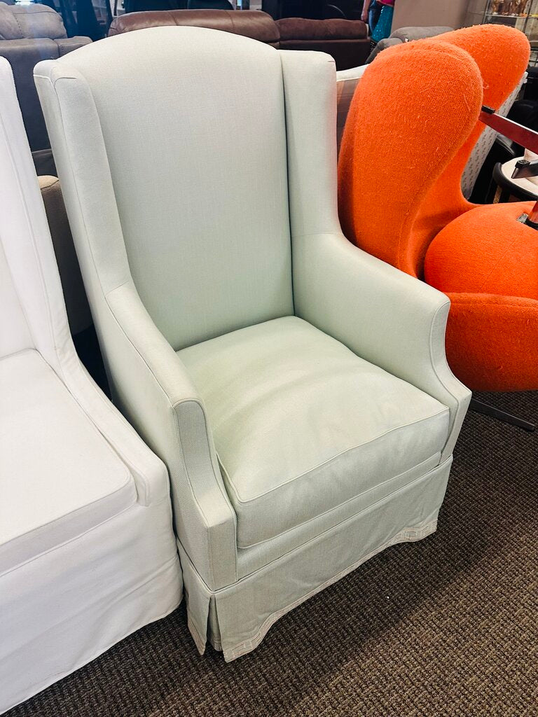 Upholstered Wingback Chair