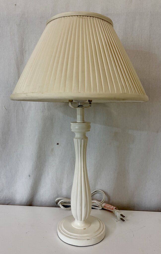 Walmart White Composite Table Lamp