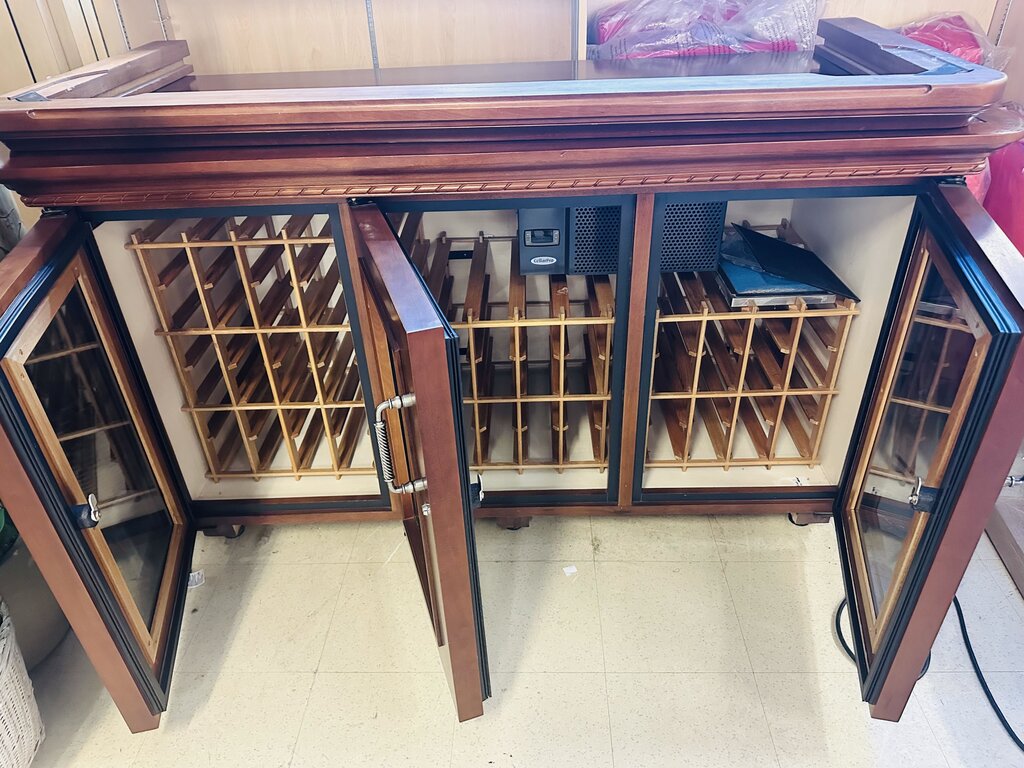 Le Cache Wine Cooler Credenza orig. $6600 (77x31x40)