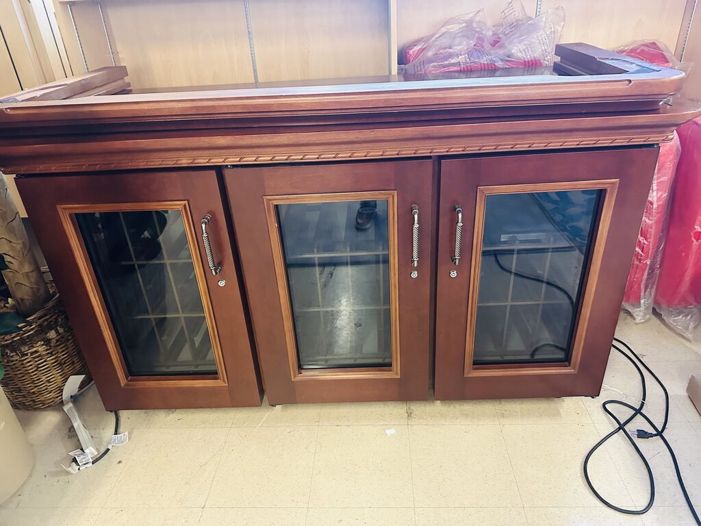 Le Cache Wine Cooler Credenza orig. $6600 (77x31x40)