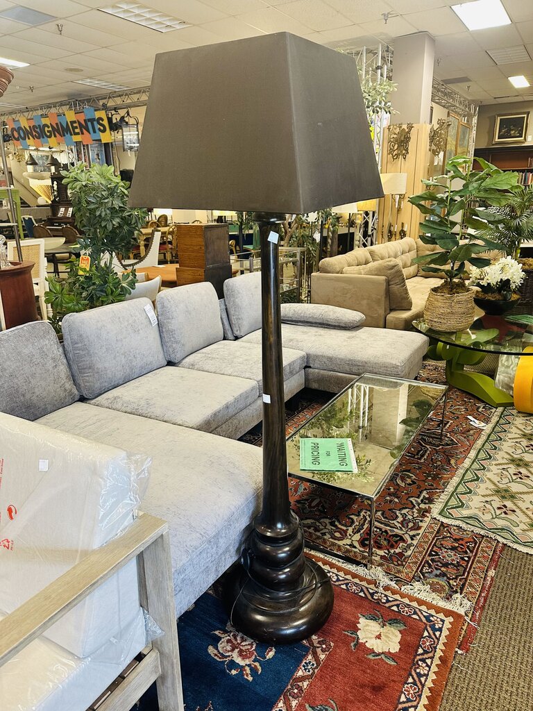 Black Floor lamp With Shade