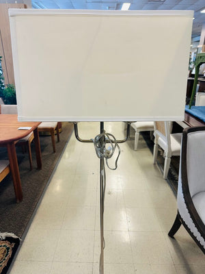 Andros Brushed Steel Finish Floor Lamp