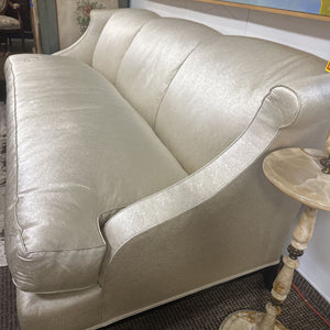 A Rudin Linen Sofa 84" W.