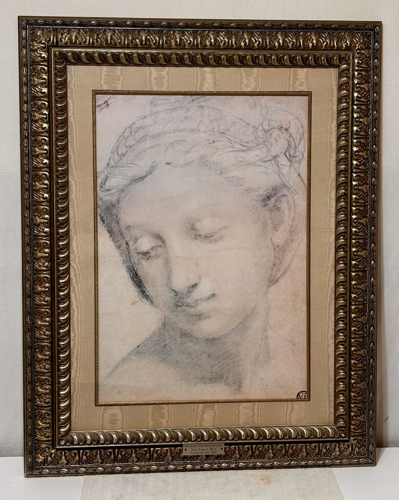 Raffaello Sanzio " Tete de la Charite" Giclee Reproduction