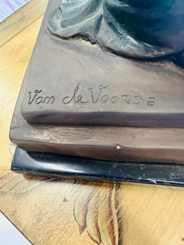 Van De Voorde Female Body Bronze Statue