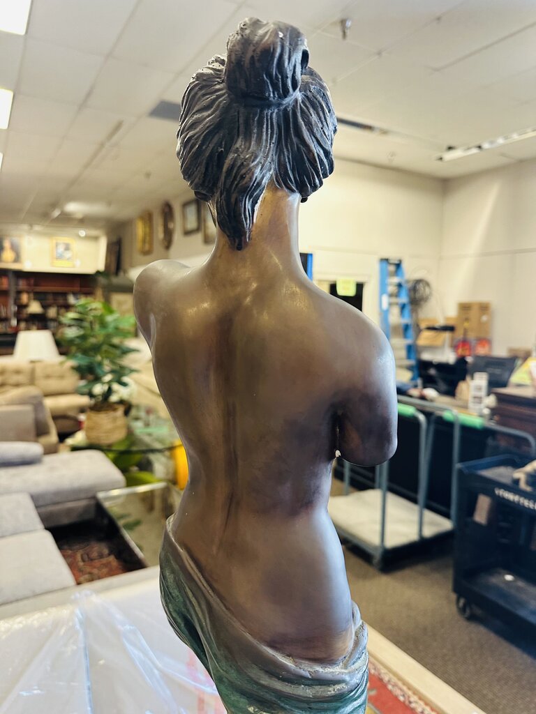 Van De Voorde Female Body Bronze Statue