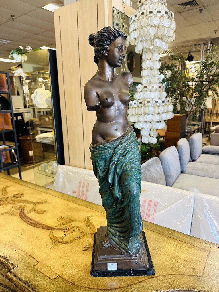 Van De Voorde Female Body Bronze Statue