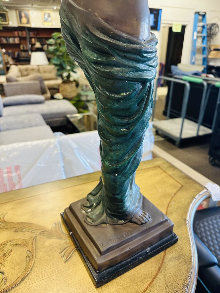 Van De Voorde Female Body Bronze Statue