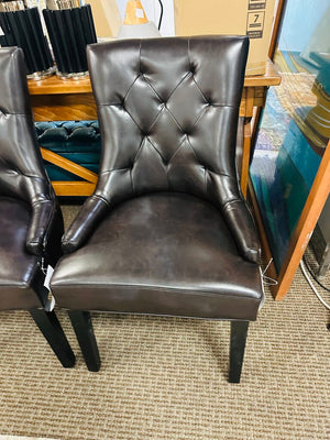 Tufted Diamond Stitching Dining Chairs (set of 4)
