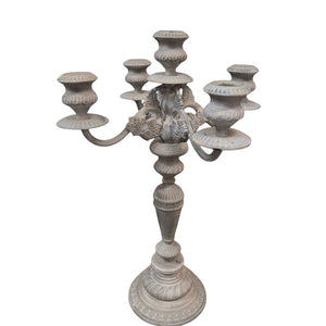 Metal 5 Arm Candel Holder