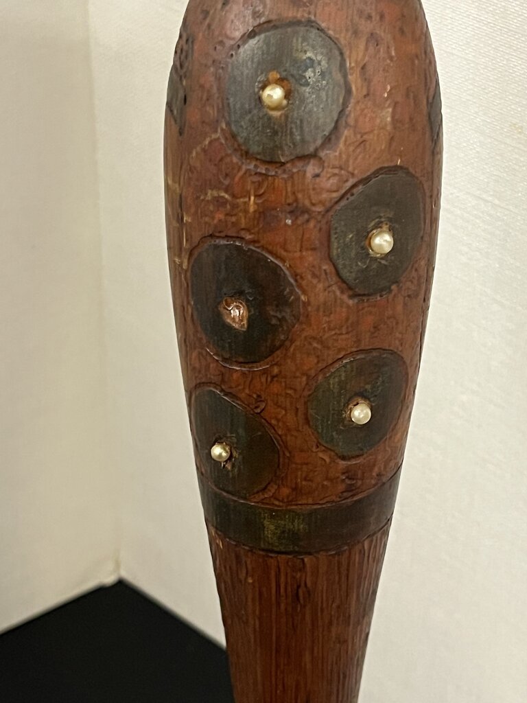Art Deco Wooden Flapper Hat Stand