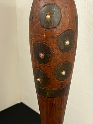 Art Deco Wooden Flapper Hat Stand