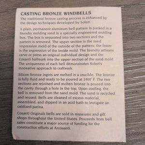 Cosanti Casting Bronze Wind Bell